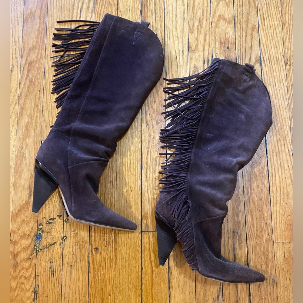 Sigerson Morrison: Tall boots with tassels